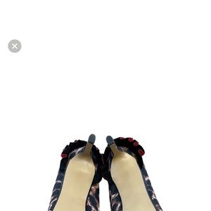 BETSEY JOHNSON Harbur leopard print pumps